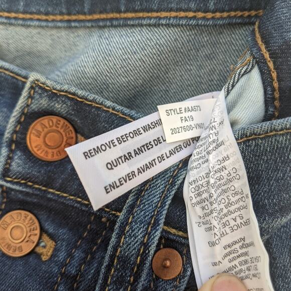Madewell High-Rise Skinny Jeans Brinville Wash 23 - Picture 13 of 15